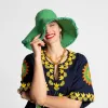 Canvas Fringe Hat - Pink sold by Frances Valentine