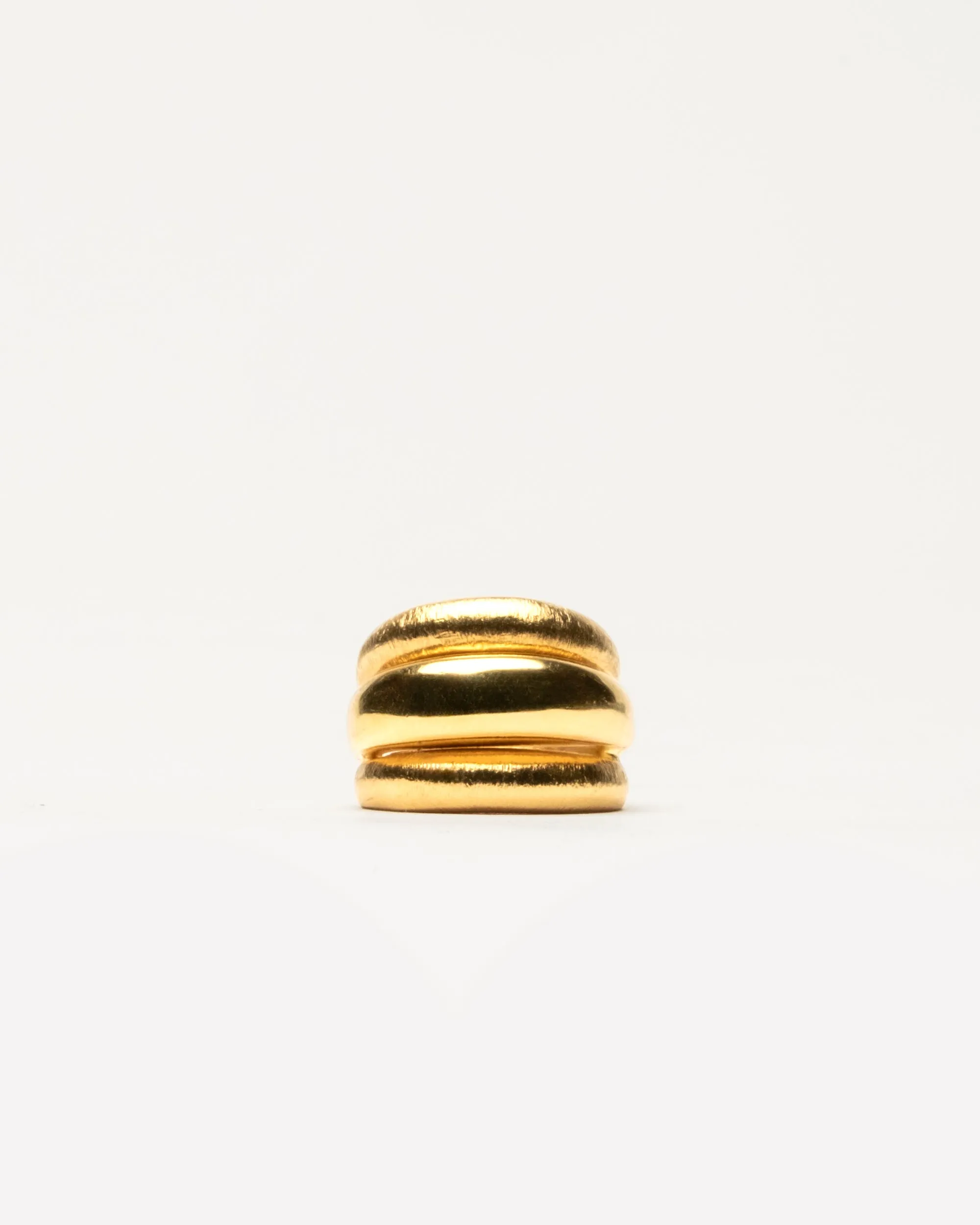 Triple Band Ring Gold sold by Frances Valentine