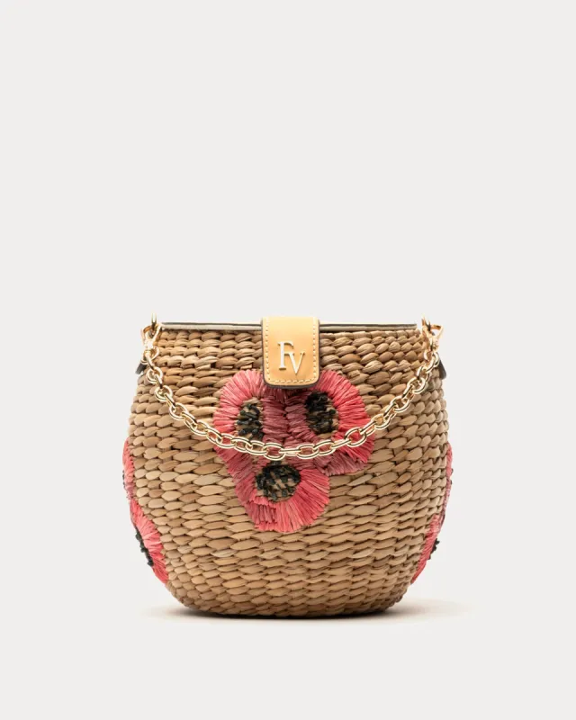 Honeypot Wicker Basket Poppy sold by Frances Valentine