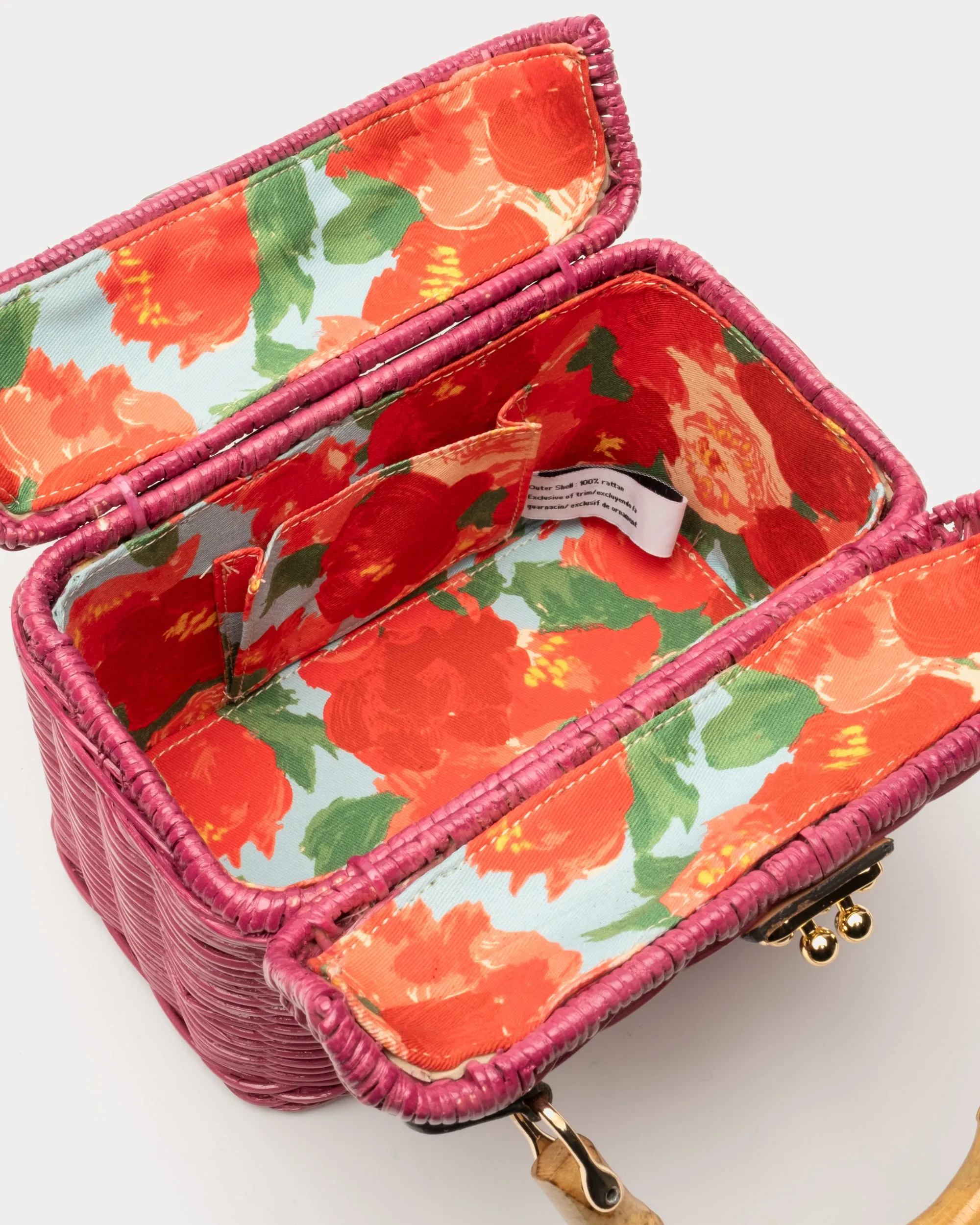 Hannah Lunchbox - Pink sold by Frances Valentine product image thumbnail 4