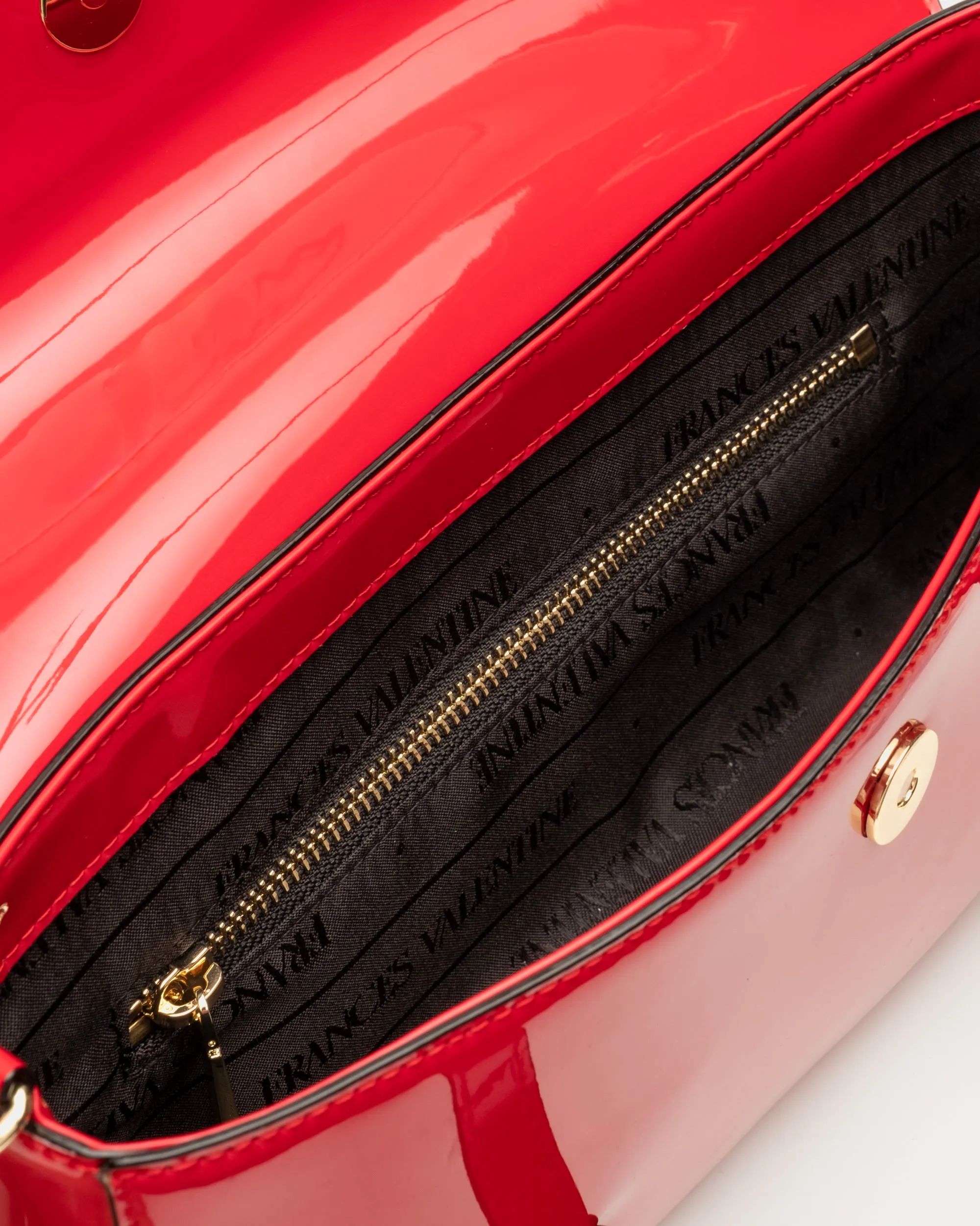 Small Slim Tote Bag Patent Leather sold by Frances Valentine product image thumbnail 4