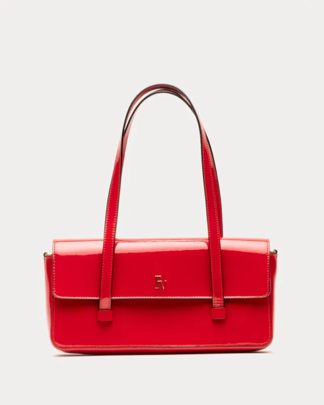 Small Slim Tote Bag Patent Leather sold by Frances Valentine