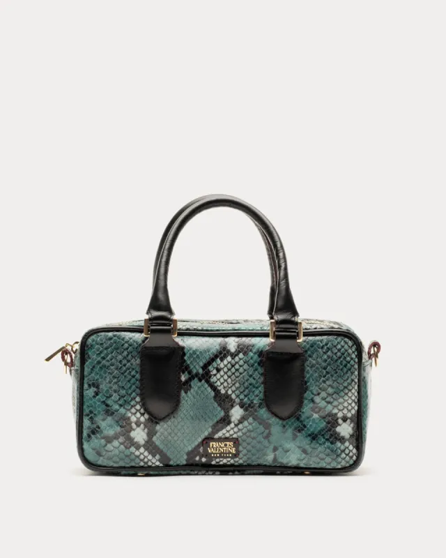 Paulie Box Bag - Snake Print sold by Frances Valentine