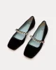 Precious Mary Jane Velvet Black sold by Frances Valentine