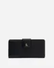 Slim Wallet Soft Nappa Black Oyster sold by Frances Valentine