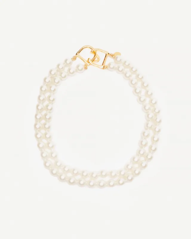 Double Strand Perfect Pearl Necklace sold by Frances Valentine