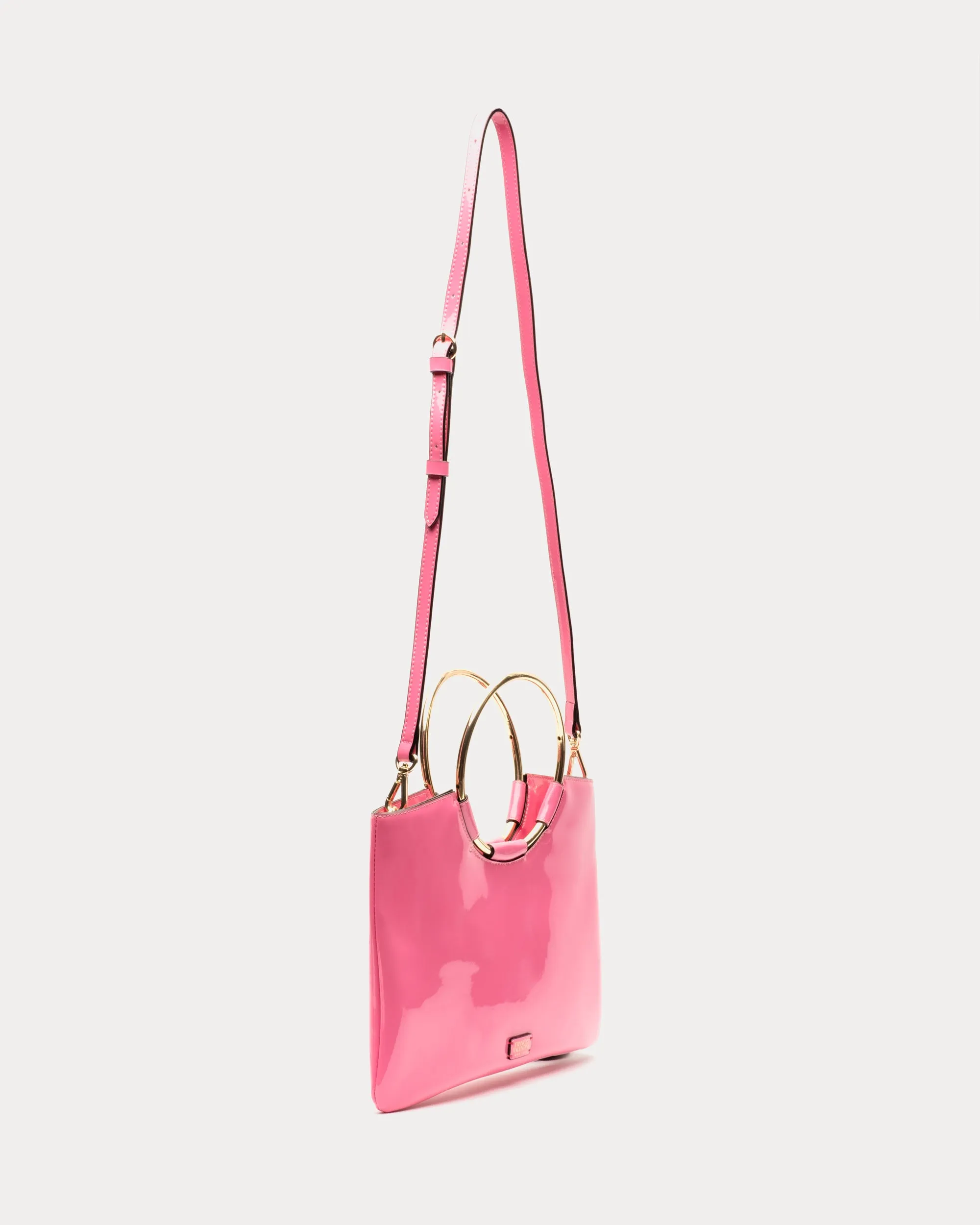 Ringo Bag Soft Patent Pink sold by Frances Valentine product image thumbnail 3