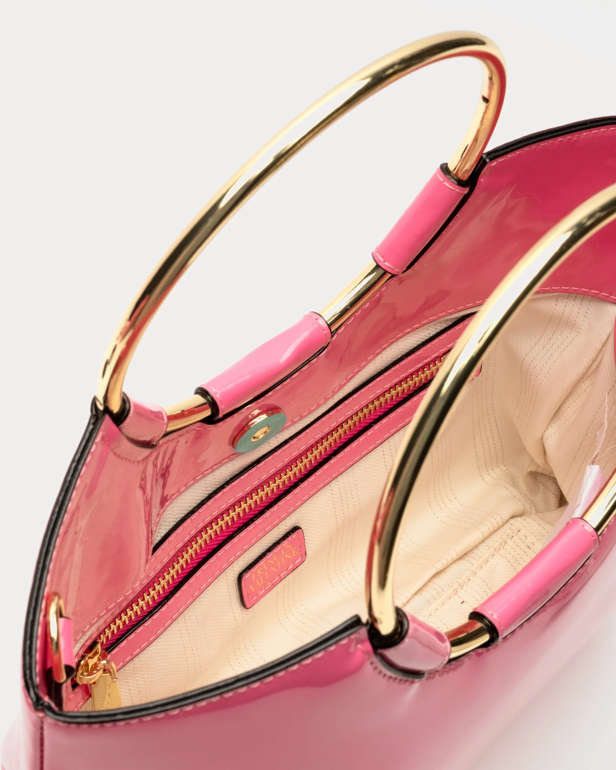 Ringo Bag Soft Patent Pink sold by Frances Valentine product image thumbnail 4