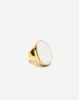 Enamel Palette Ring - White sold by Frances Valentine