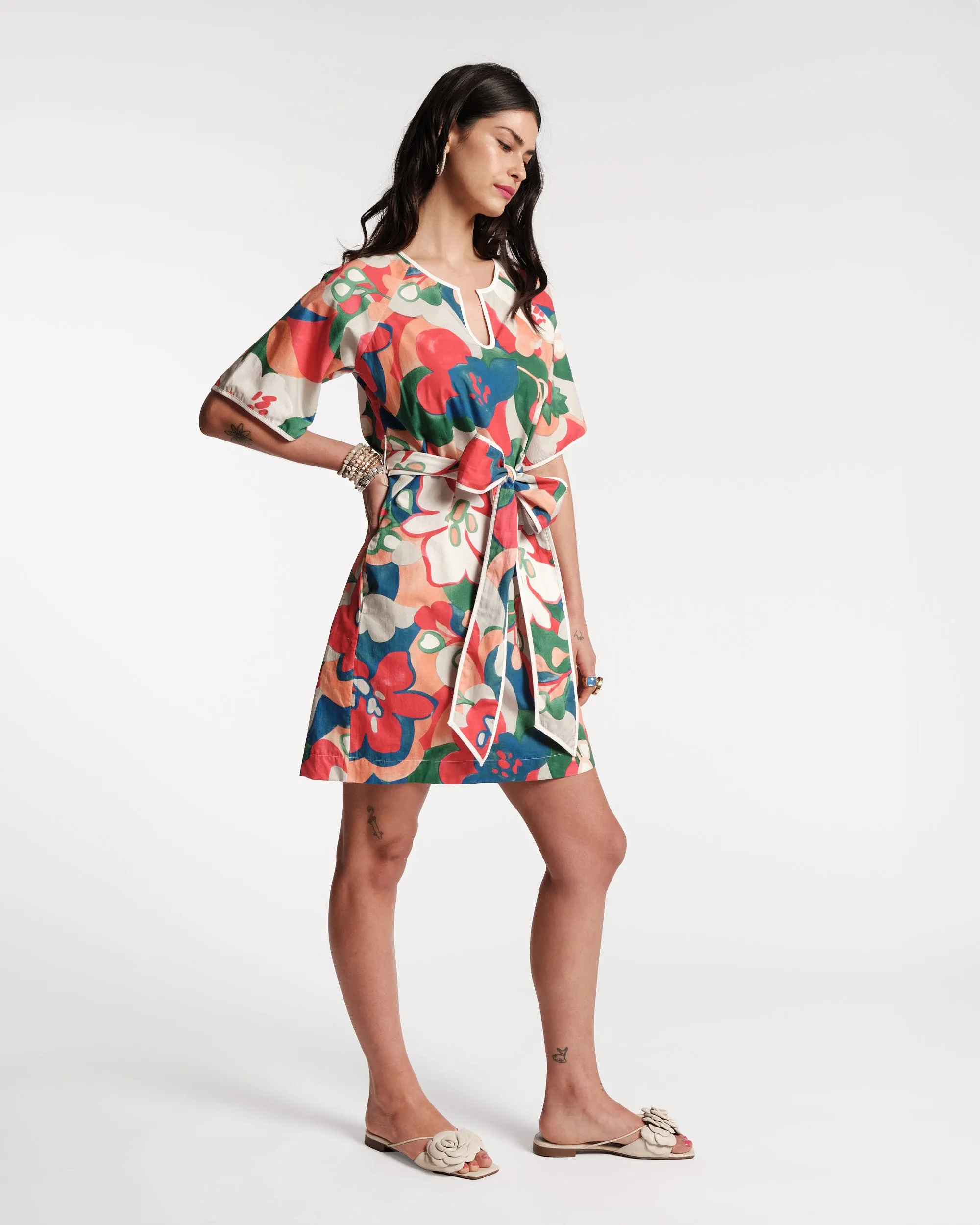 Doris Mini Dress - Dreamy Daisies sold by Frances Valentine product image thumbnail 4