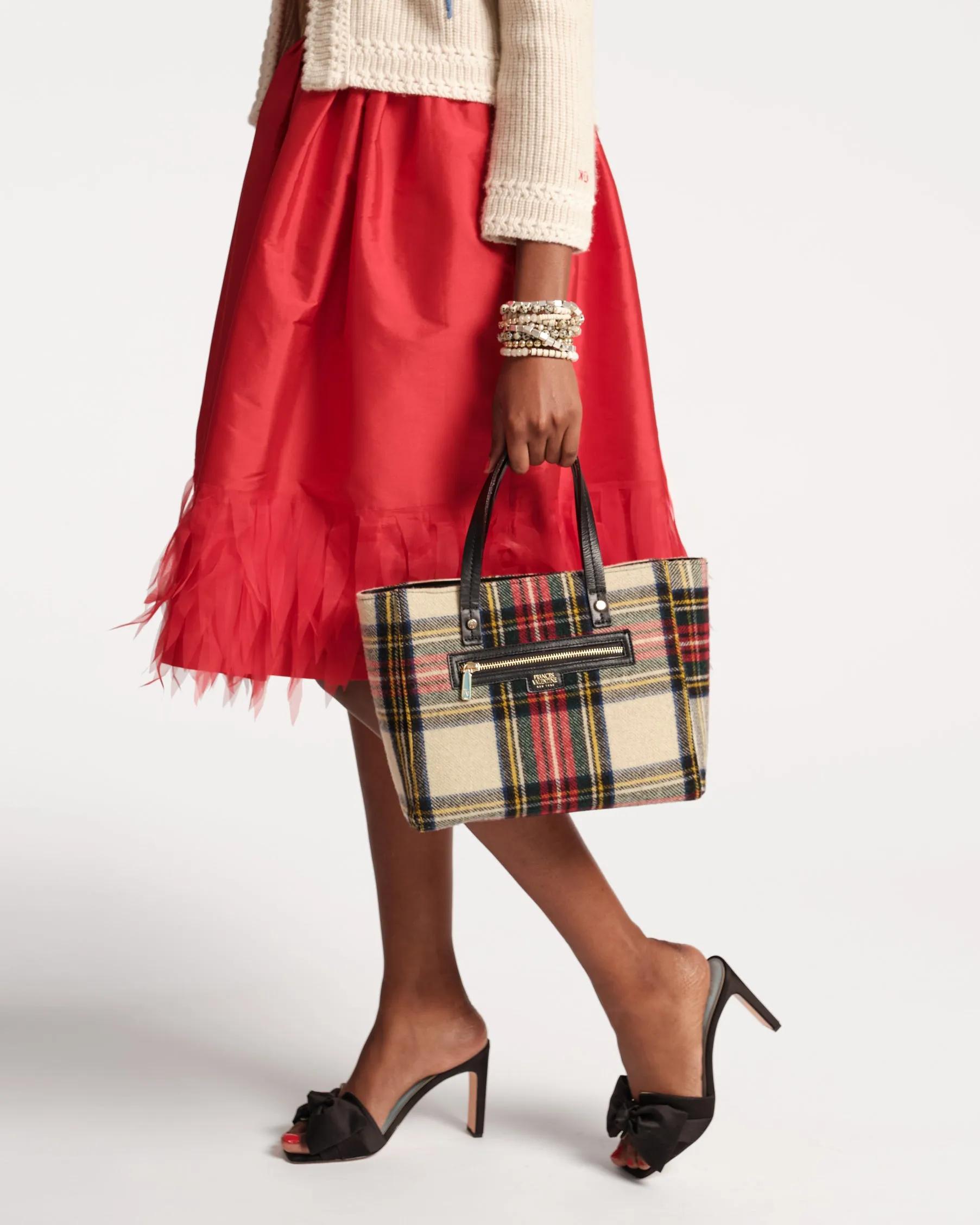 Barbara Midi Skirt - Red Feather sold by Frances Valentine product image thumbnail 5