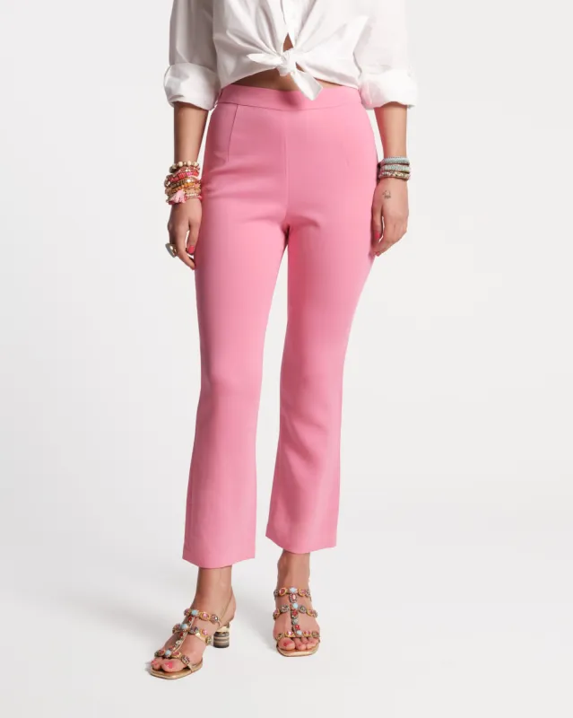 Quincy Stretch Pant Pink sold by Frances Valentine