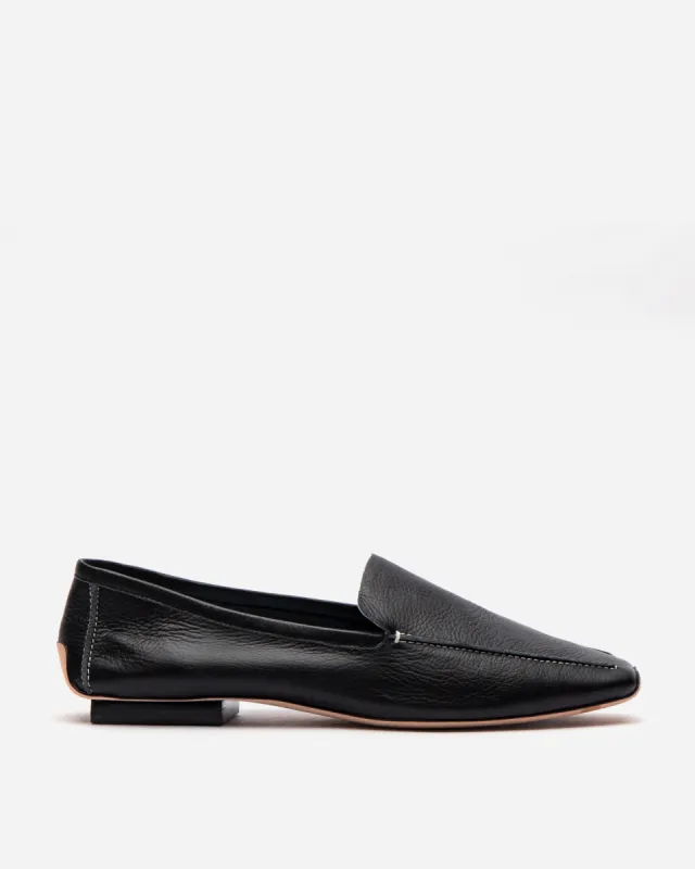 Elyce Loafer - Leather Black sold by Frances Valentine