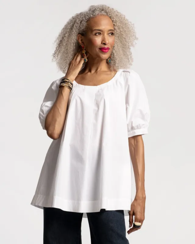 Zonda Top - White sold by Frances Valentine