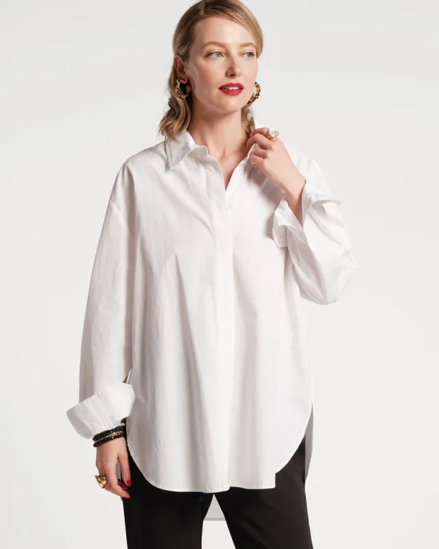 Perfect Oversized Button Down sold by Frances Valentine