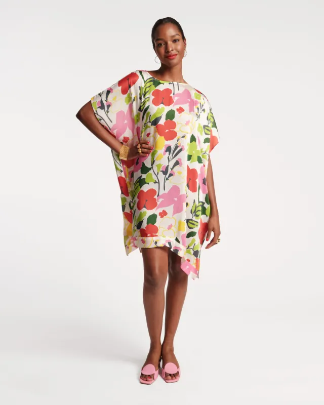 Luna Mini Dress - Poppy Meadow sold by Frances Valentine