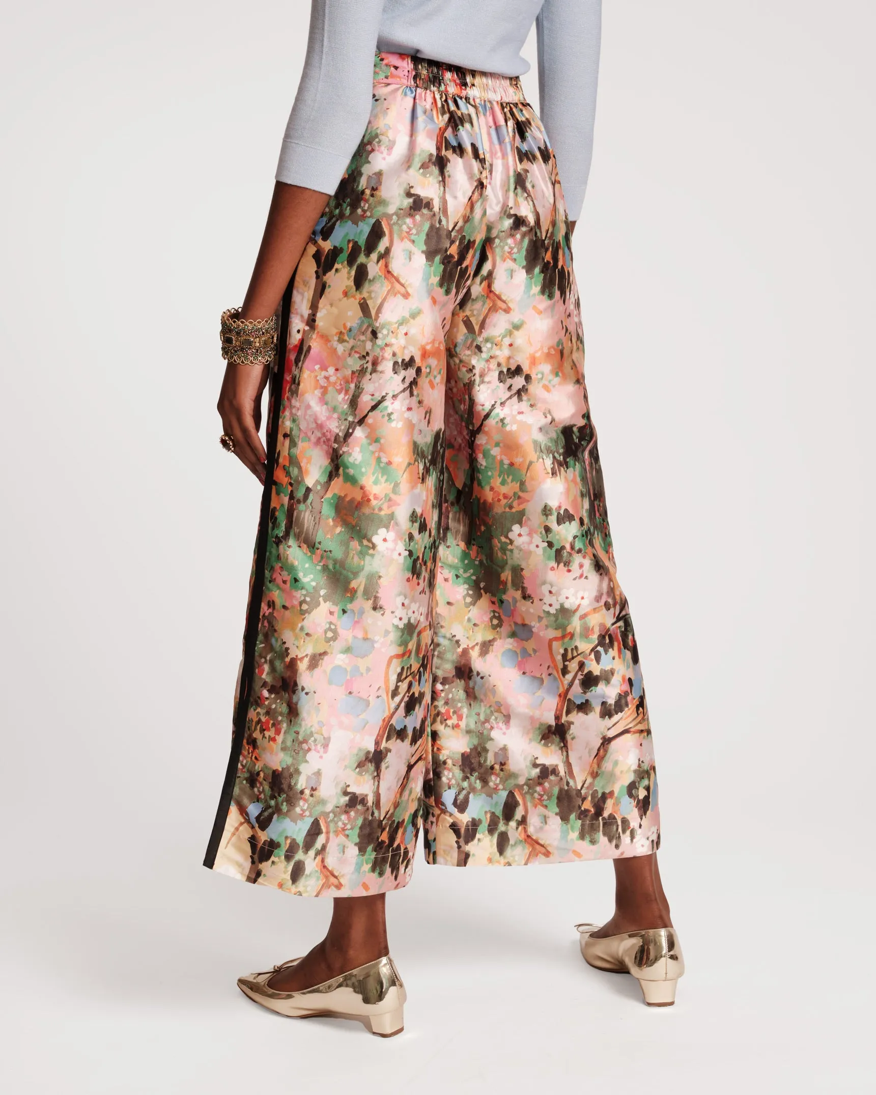 Palazzo Pant Monet Print sold by Frances Valentine product image thumbnail 4