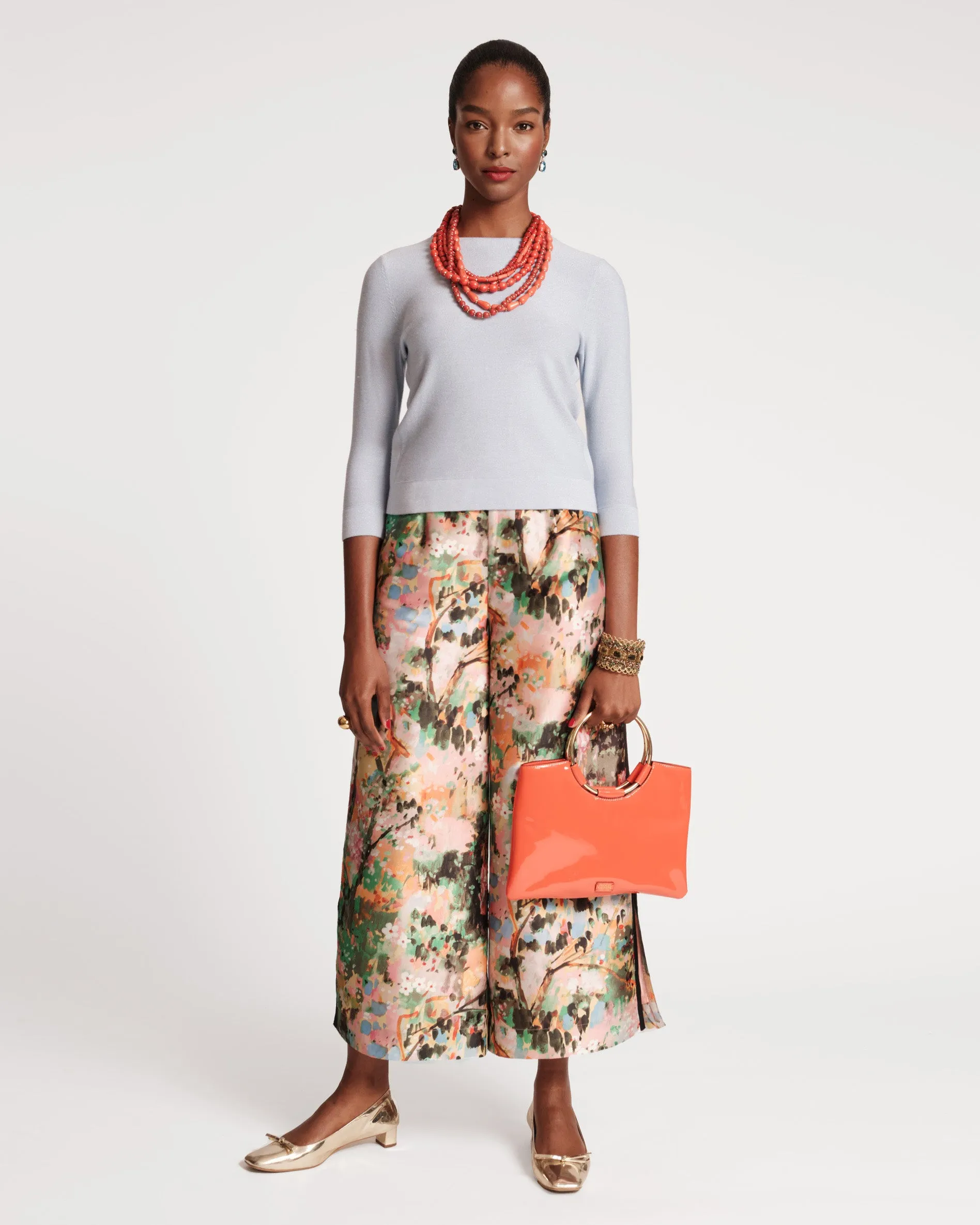 Palazzo Pant Monet Print sold by Frances Valentine product image thumbnail 2