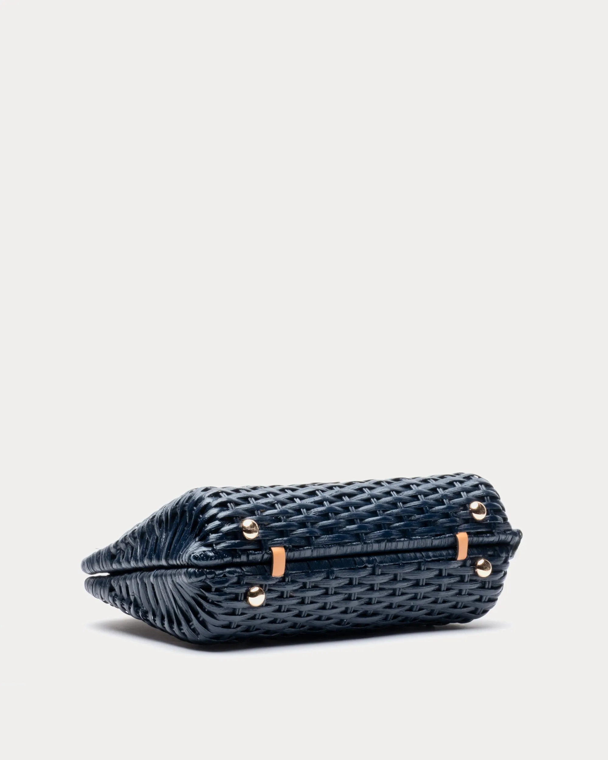 Buzzy Basket Wicker Peony Navy sold by Frances Valentine product image thumbnail 3