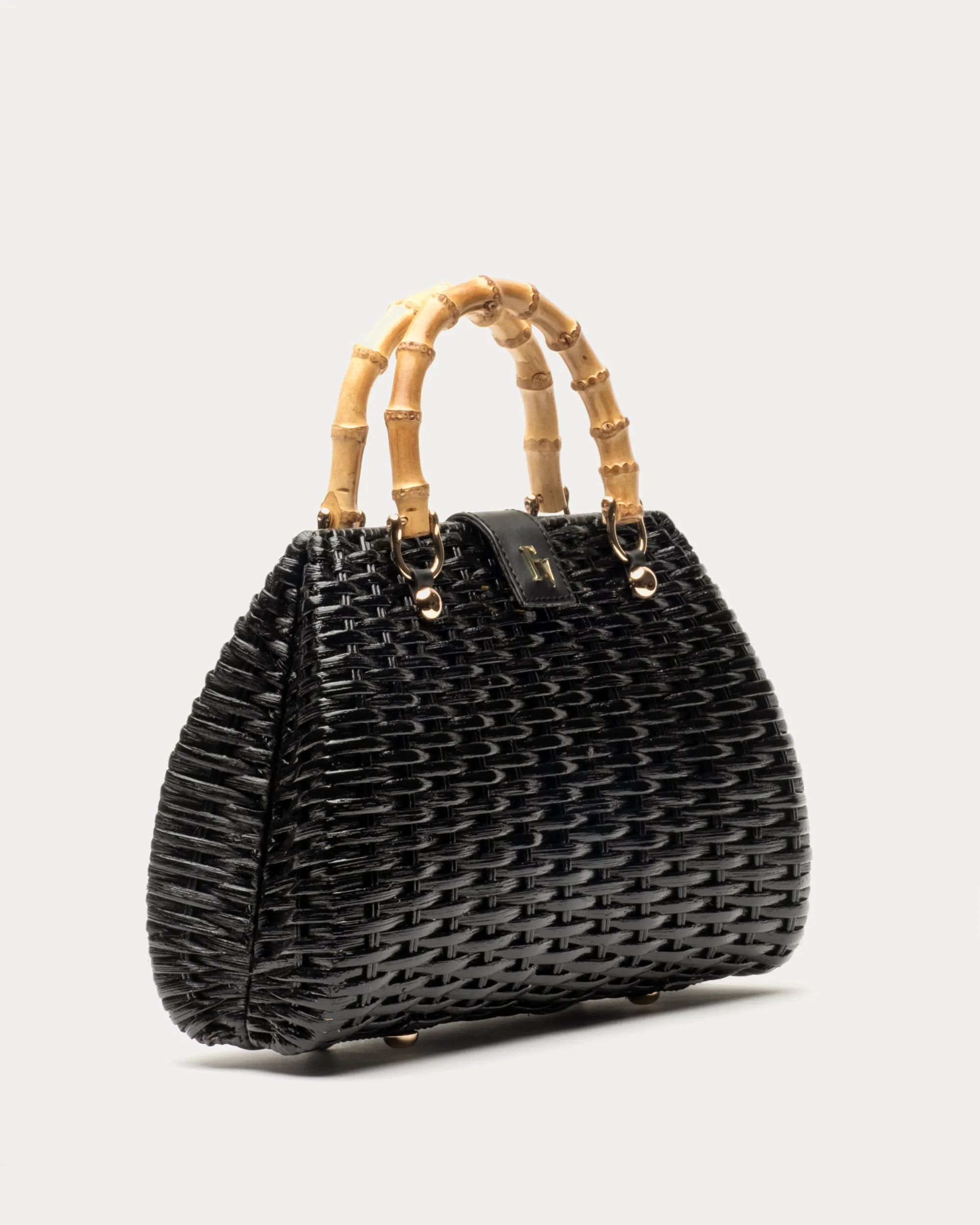 Rooster Wicker Basket - Black sold by Frances Valentine product image thumbnail 3