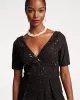 Valentina Sequin Dress - Black sold by Frances Valentine