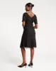 Valentina Sequin Dress - Black sold by Frances Valentine