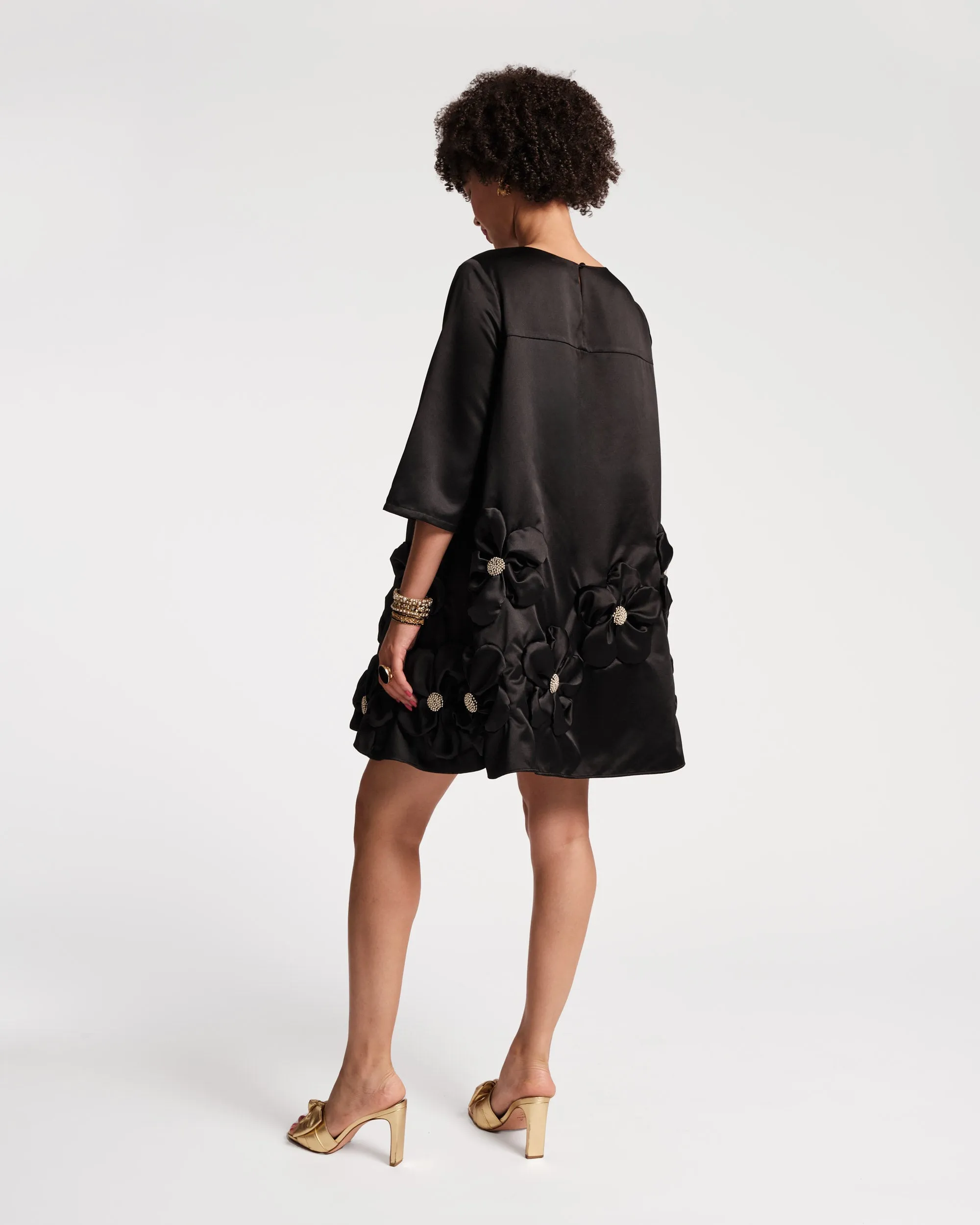 Edie Floral Mini Dress sold by Frances Valentine product image thumbnail 4