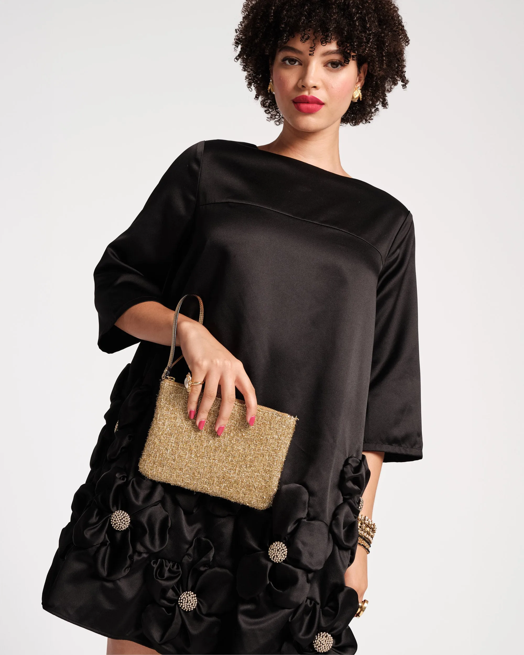Edie Floral Mini Dress sold by Frances Valentine product image thumbnail 5