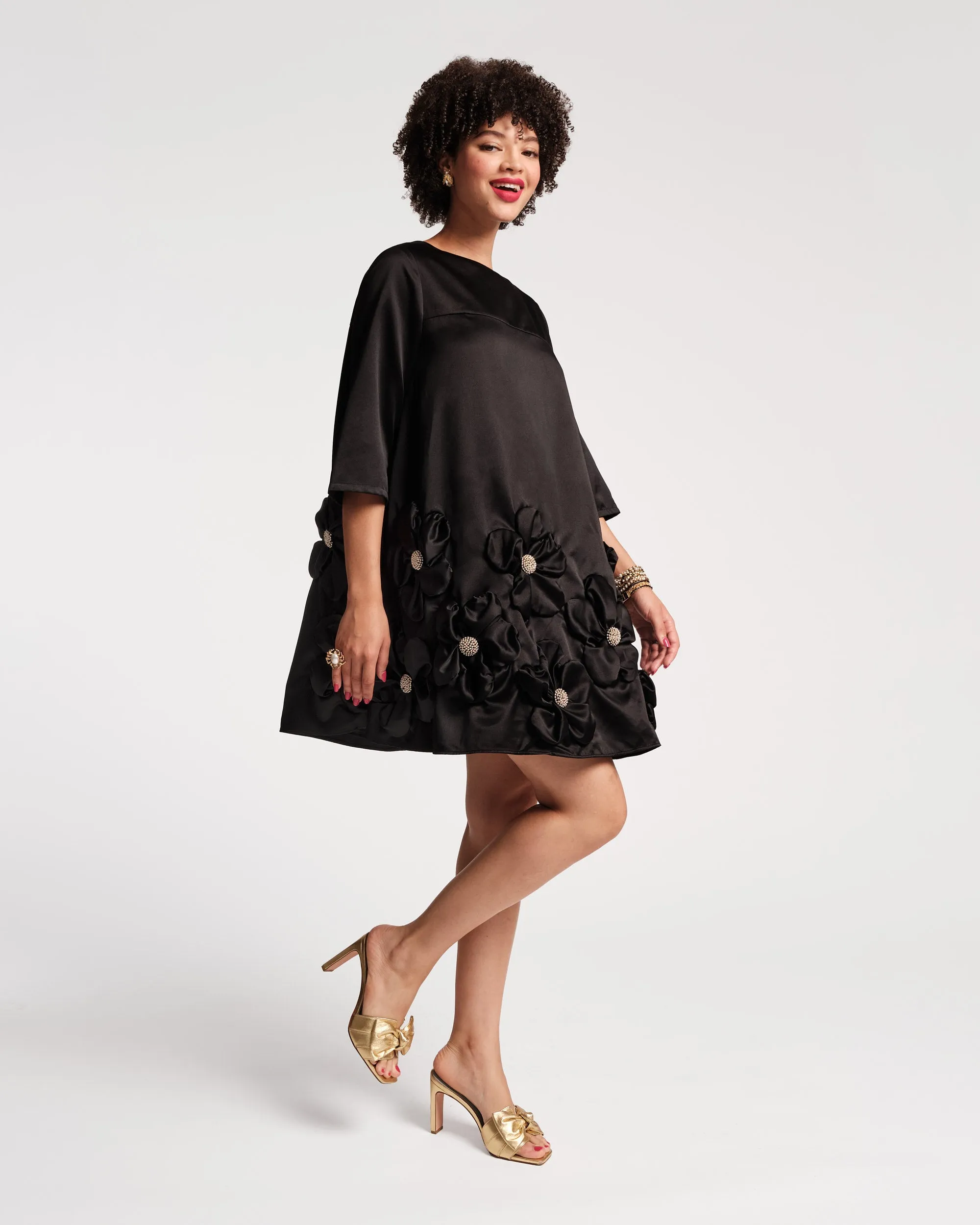 Edie Floral Mini Dress sold by Frances Valentine product image thumbnail 2