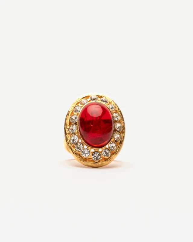 Ruby Cabochon Ring sold by Frances Valentine