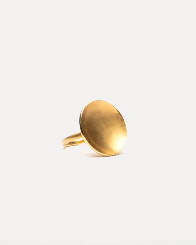 Sol Statement Ring Gold sold by Frances Valentine