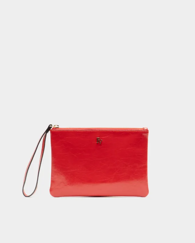 Wristlet Crinkled Leather sold by Frances Valentine
