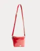 Billie Sling Bag - Crinkled Leather Red sold by Frances Valentine