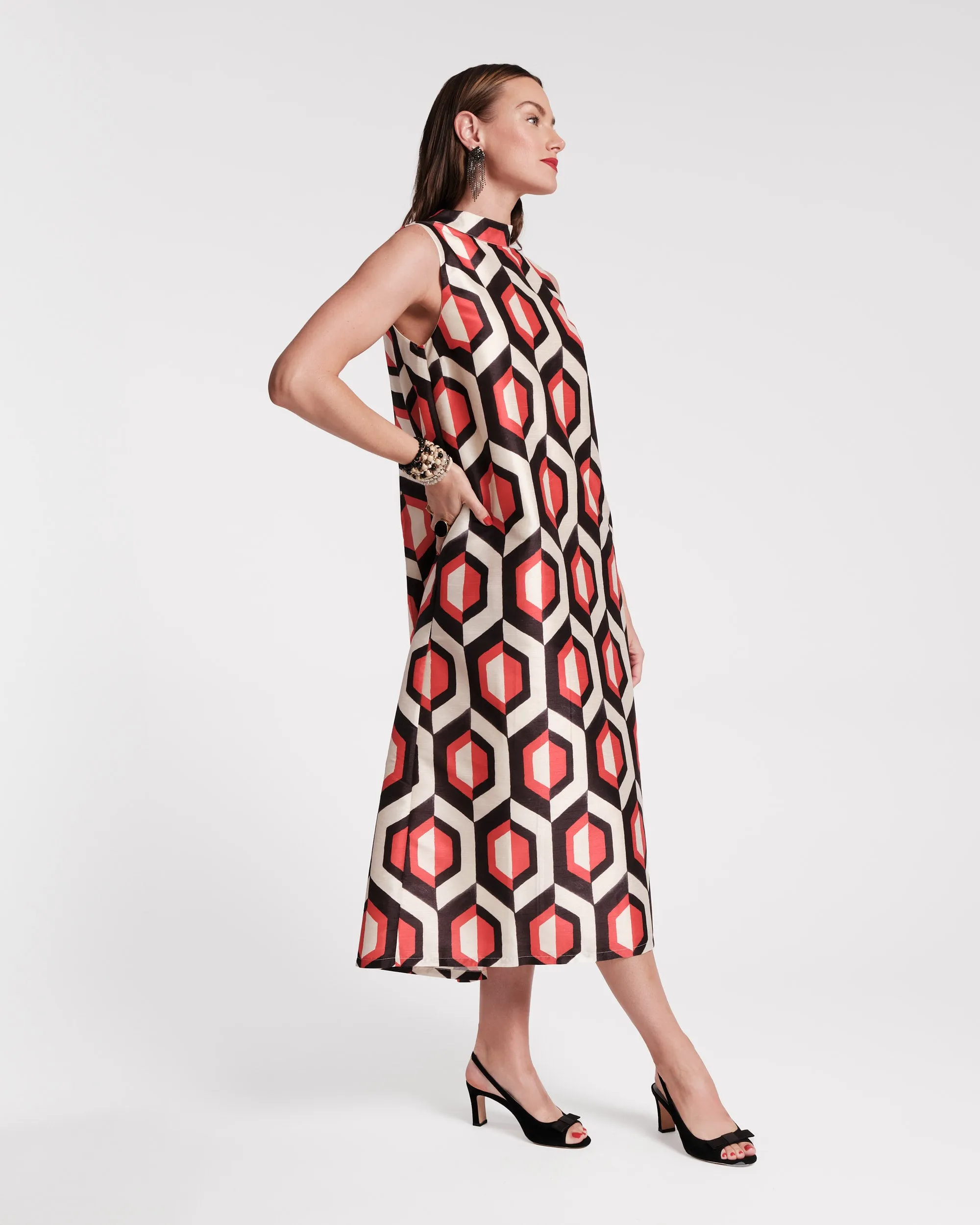 Diplomat Maxi Dress sold by Frances Valentine product image thumbnail 4