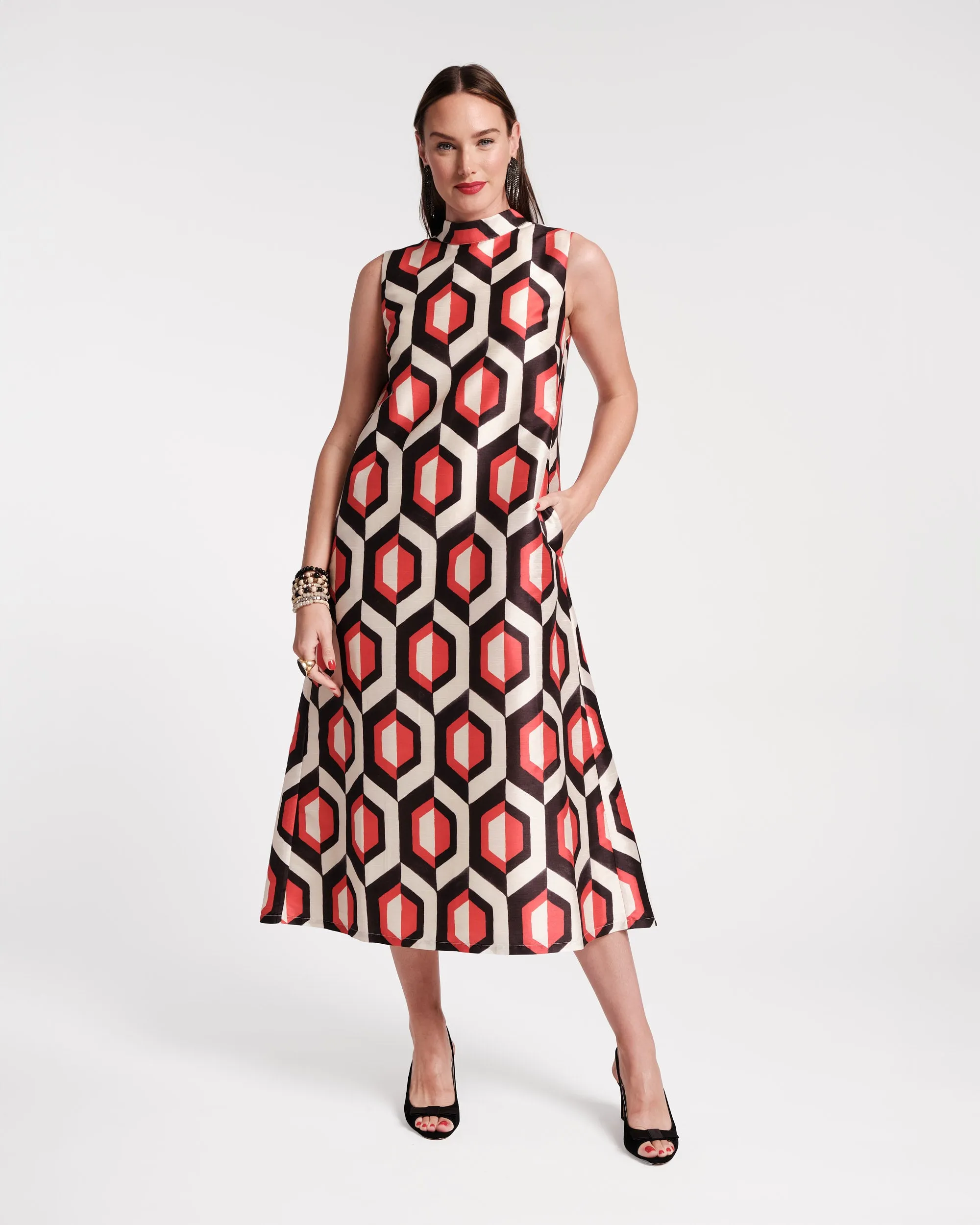 Diplomat Maxi Dress sold by Frances Valentine product image thumbnail 2