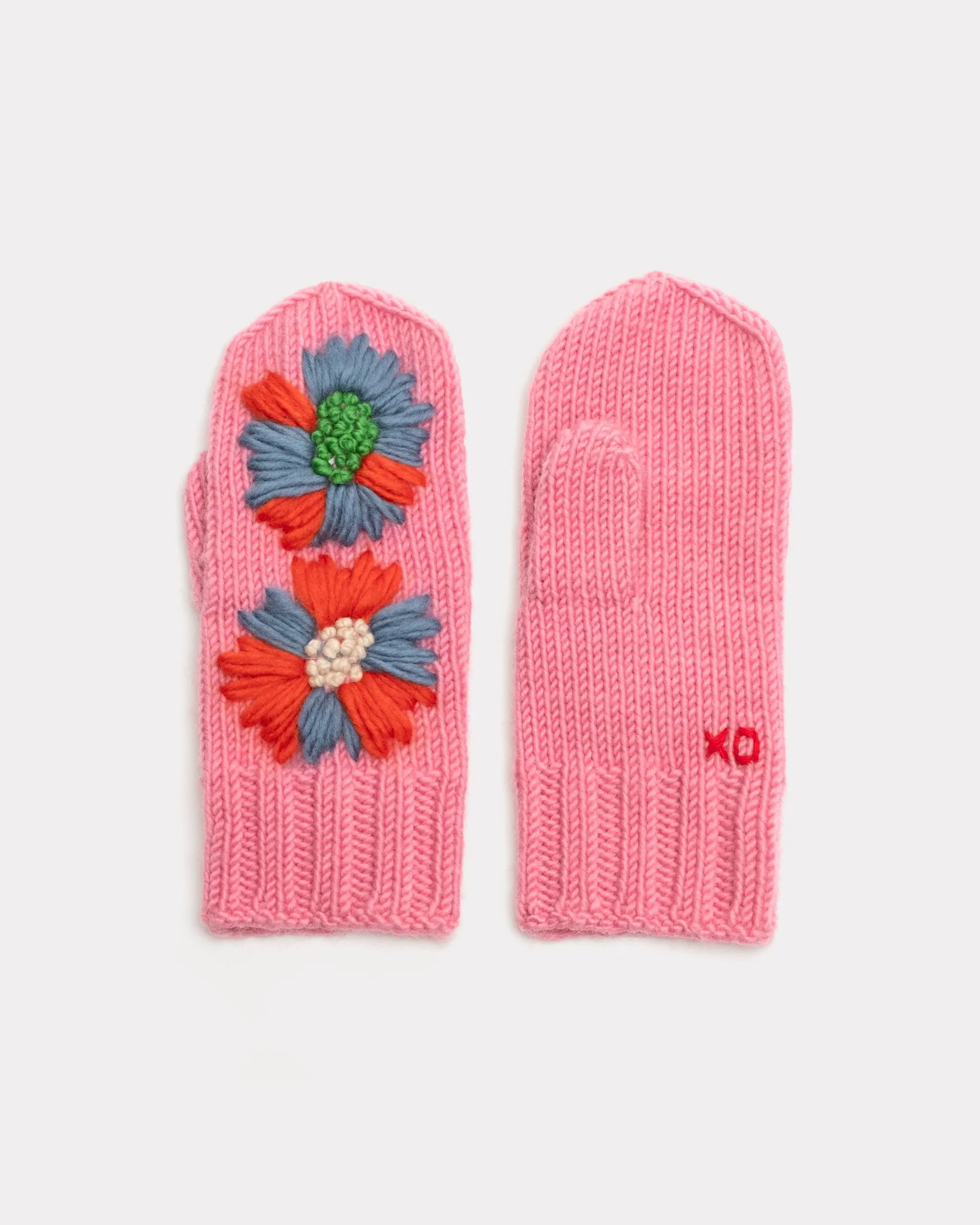 Embroidered Knit Mitten sold by Frances Valentine