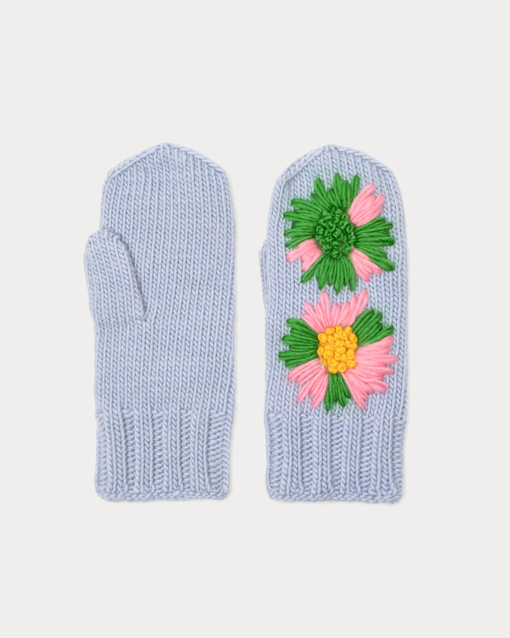 Embroidered Knit Mitten sold by Frances Valentine