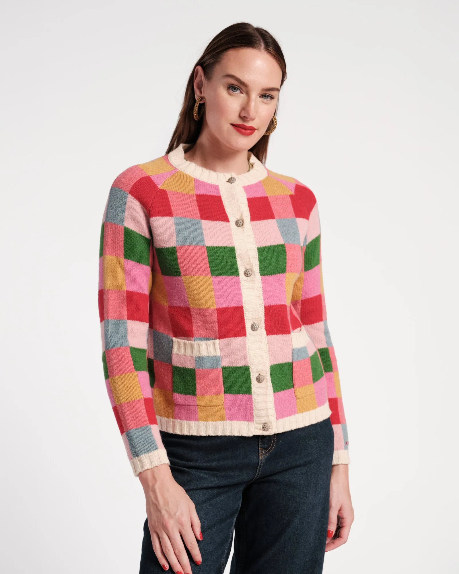 Pixel Wool Cardigan sold by Frances Valentine product image thumbnail 5