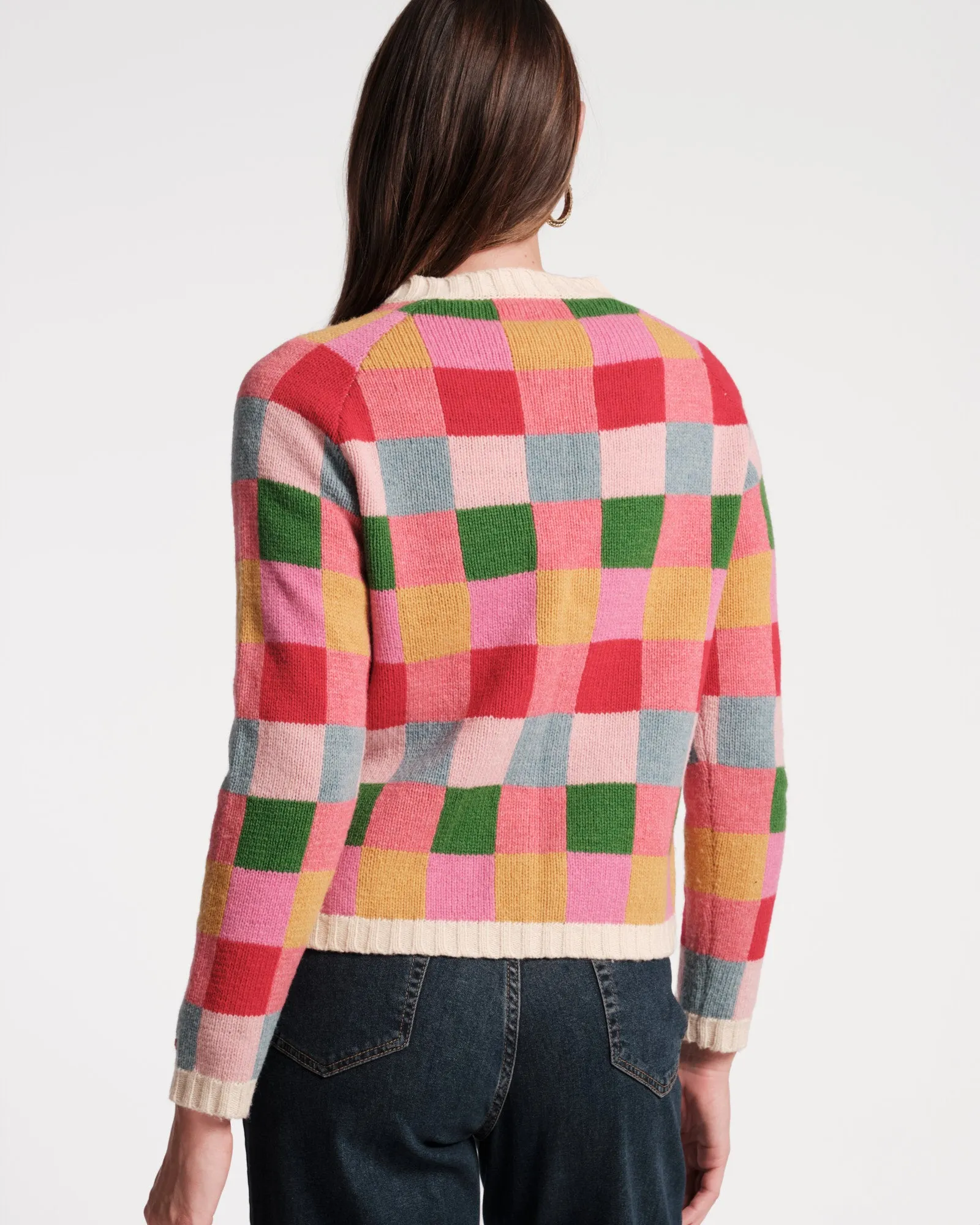 Pixel Wool Cardigan sold by Frances Valentine product image thumbnail 3