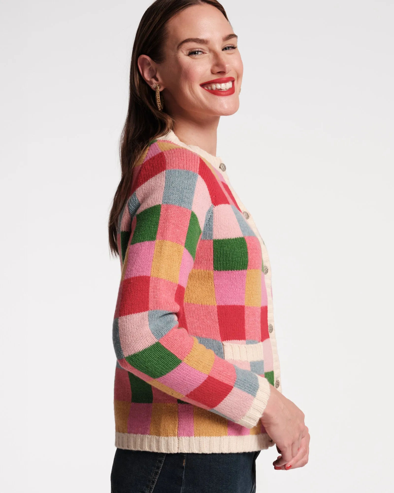 Pixel Wool Cardigan sold by Frances Valentine product image thumbnail 2