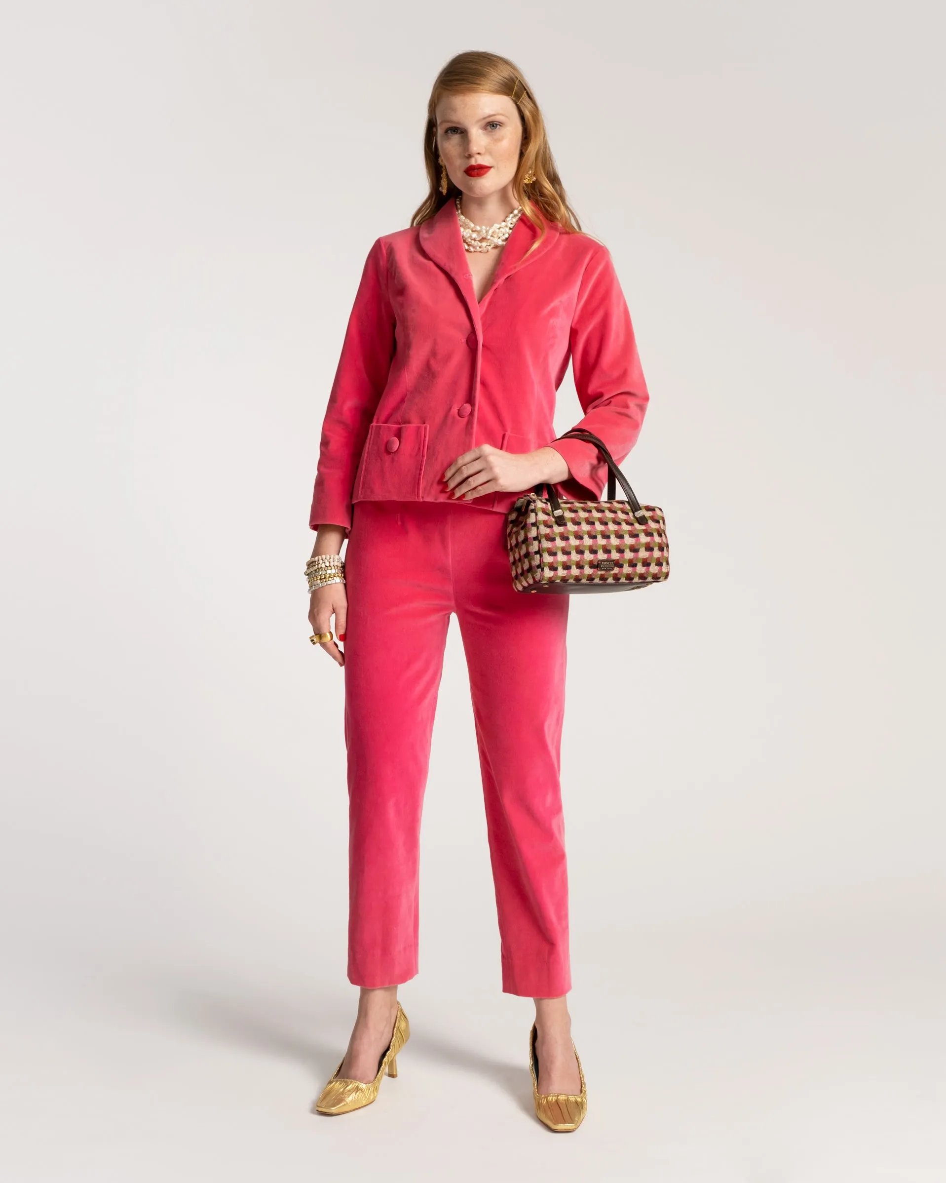 Lucy Cigarette Pant - Red sold by Frances Valentine product image thumbnail 2