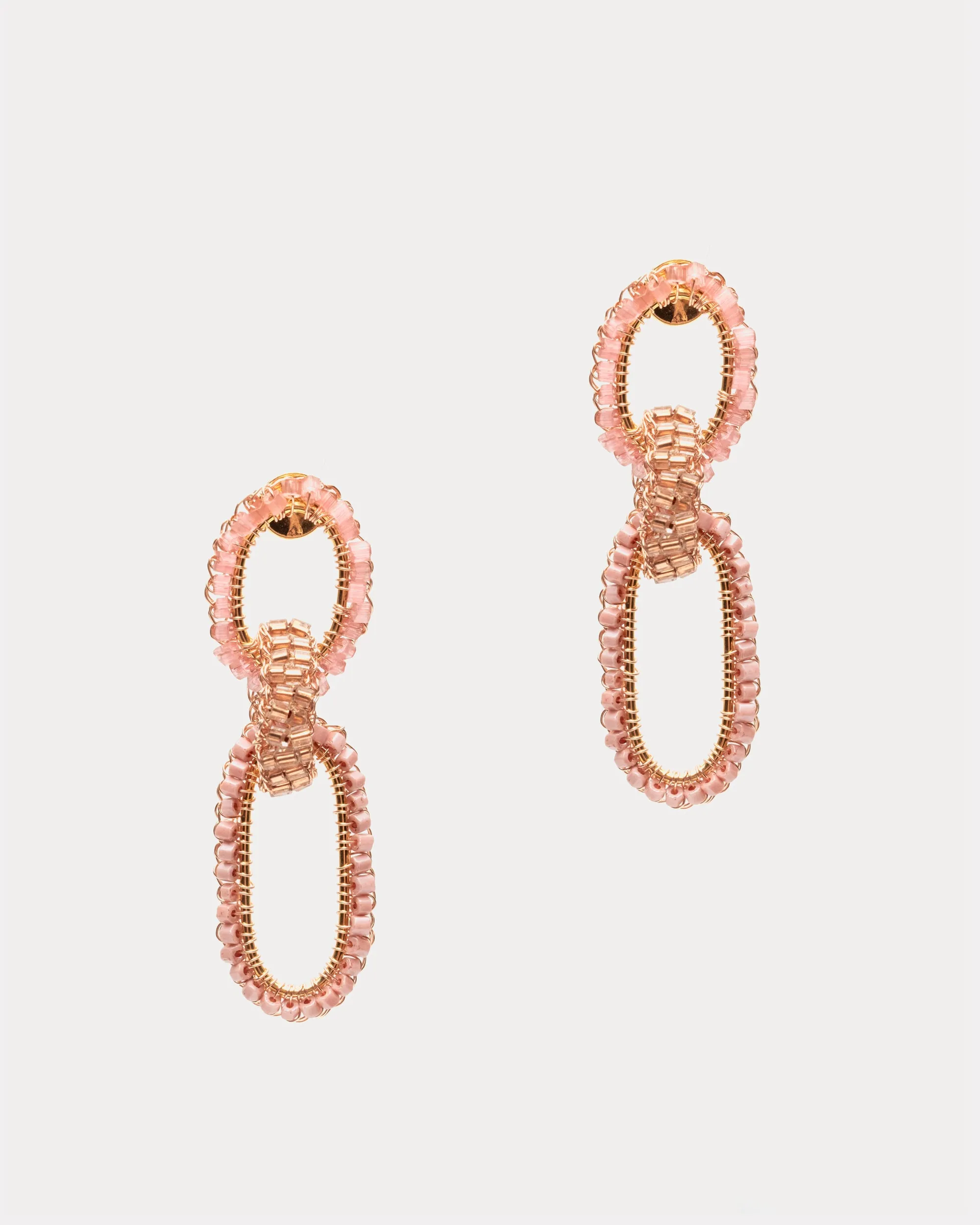 Stevie Earring Blush sold by Frances Valentine