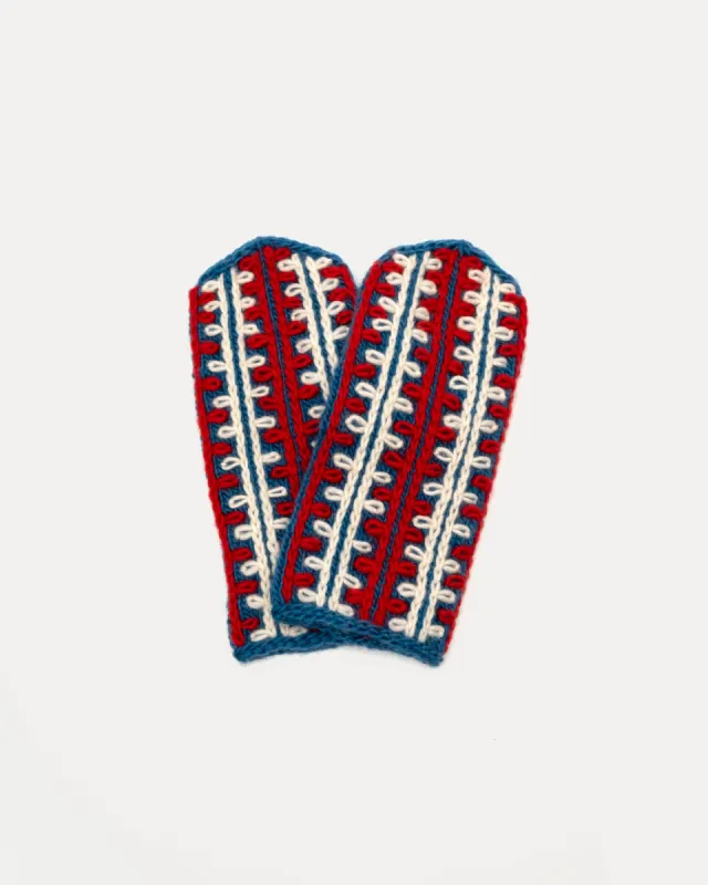 Nord Embroidery Mitten Wool sold by Frances Valentine