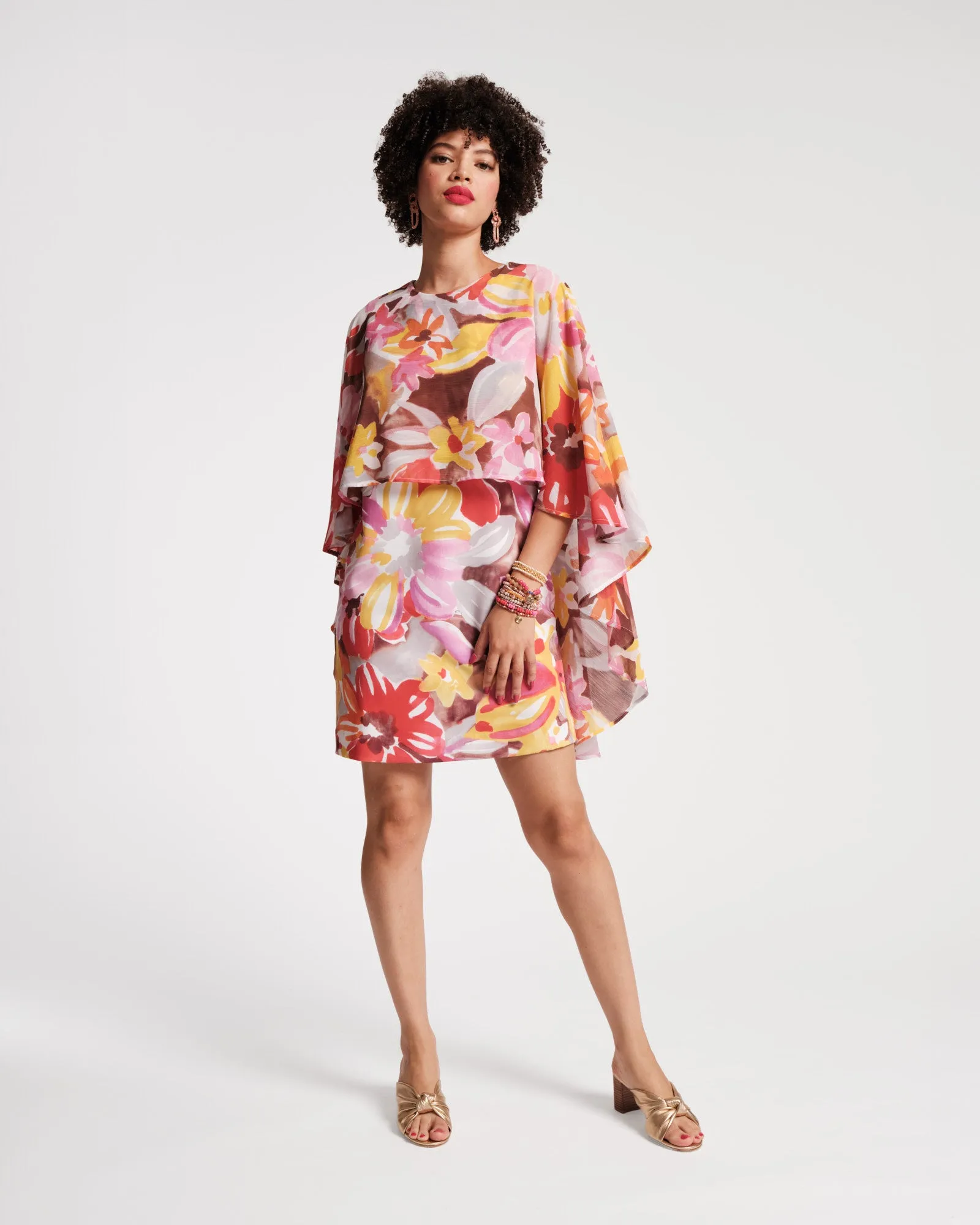 Mini Cape Dress - Sun Floral sold by Frances Valentine product image thumbnail 5