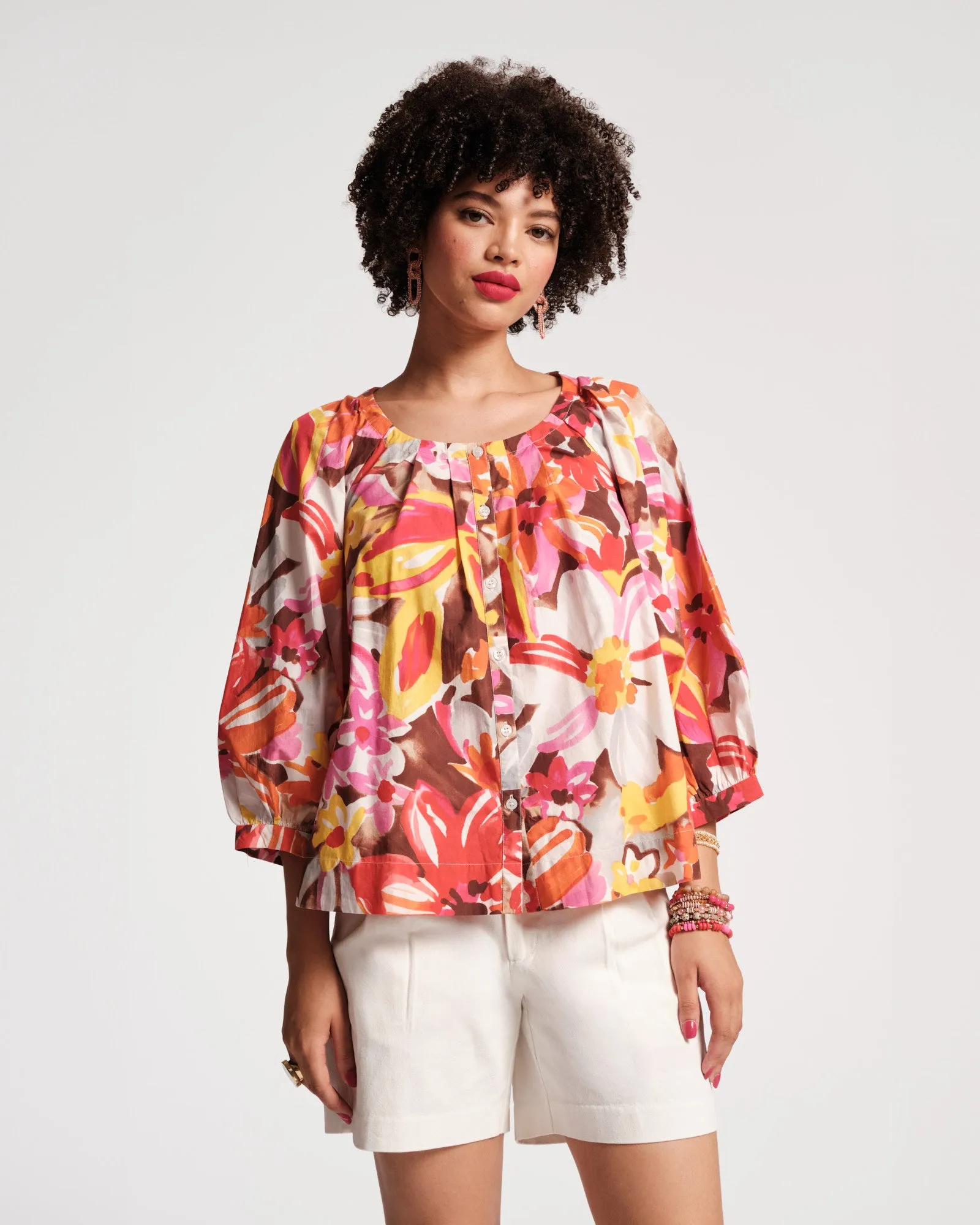 Zoe Top - Sun Floral sold by Frances Valentine product image thumbnail 3