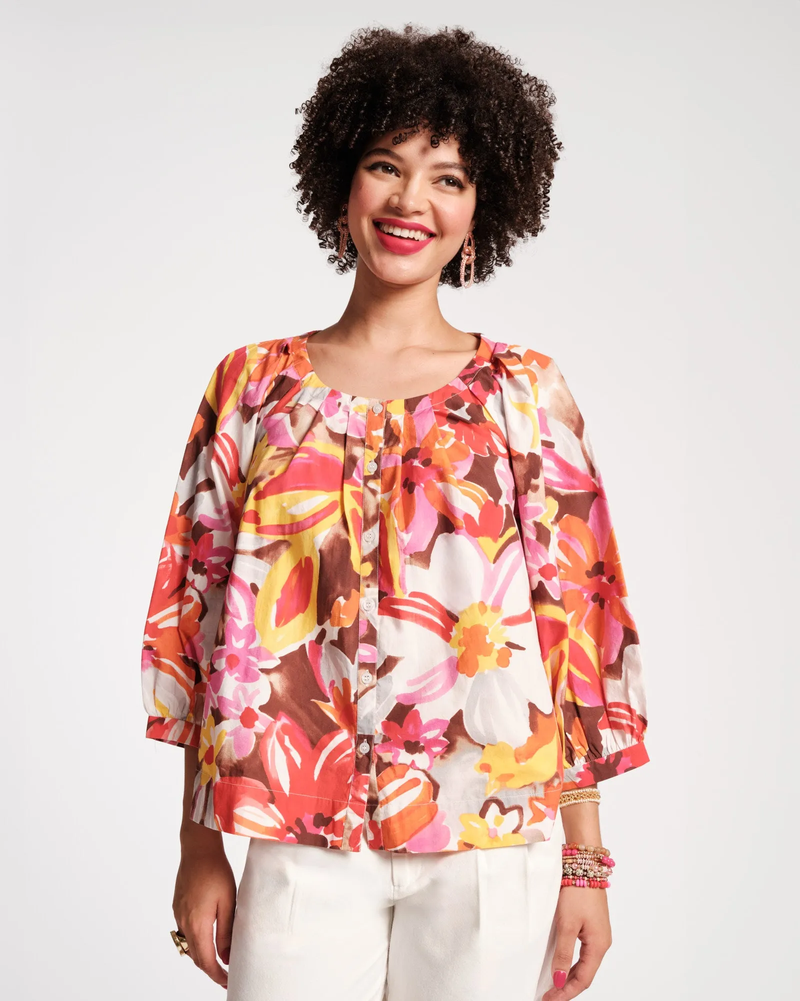 Zoe Top - Sun Floral sold by Frances Valentine product image thumbnail 2