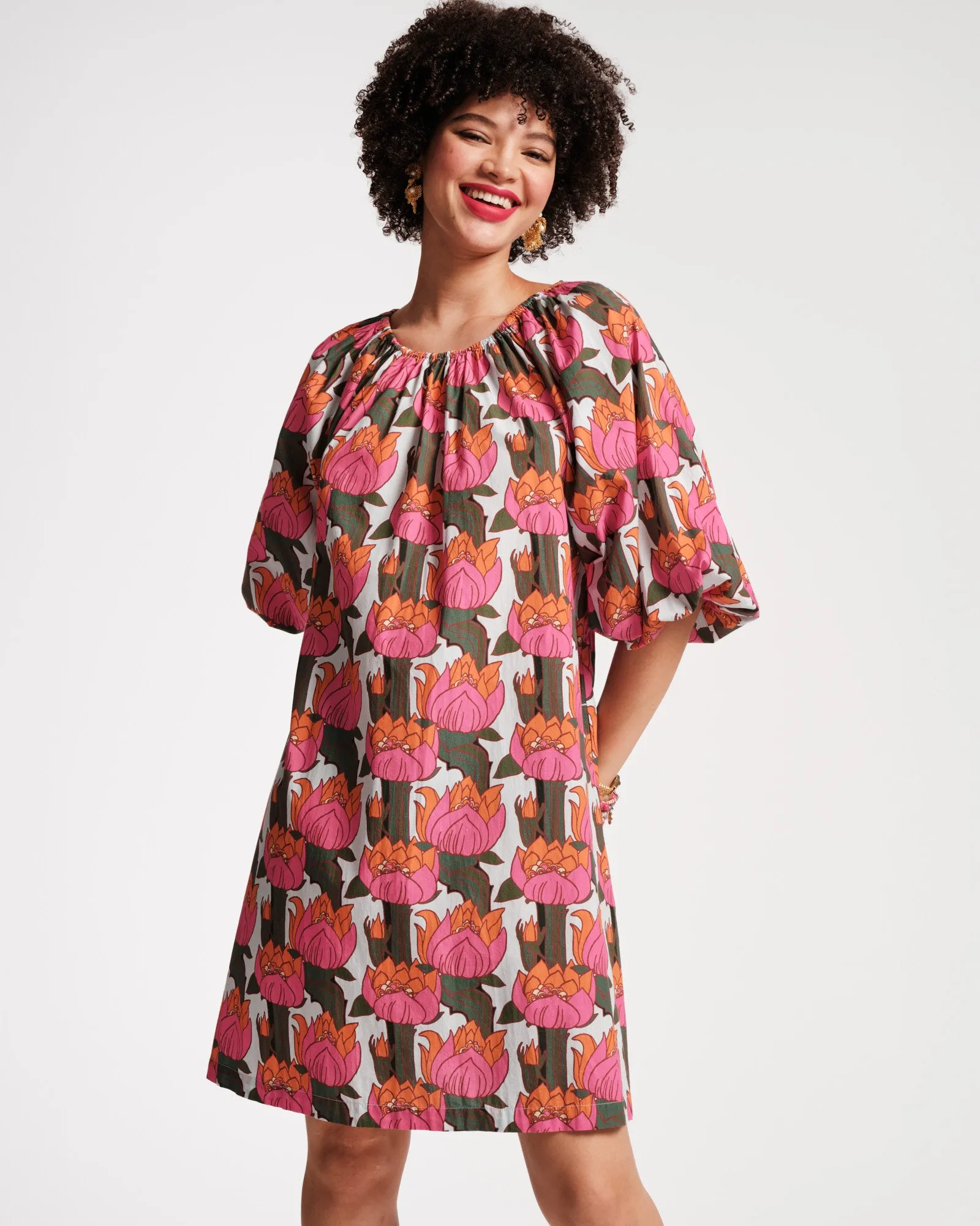 Bliss Mini Dress - Fireflower sold by Frances Valentine product image thumbnail 5