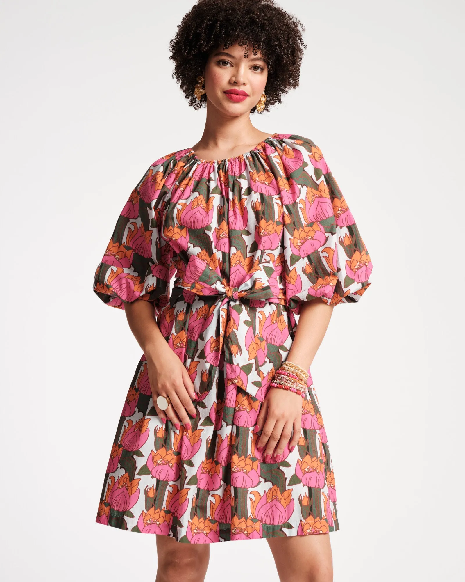 Bliss Mini Dress - Fireflower sold by Frances Valentine product image thumbnail 2