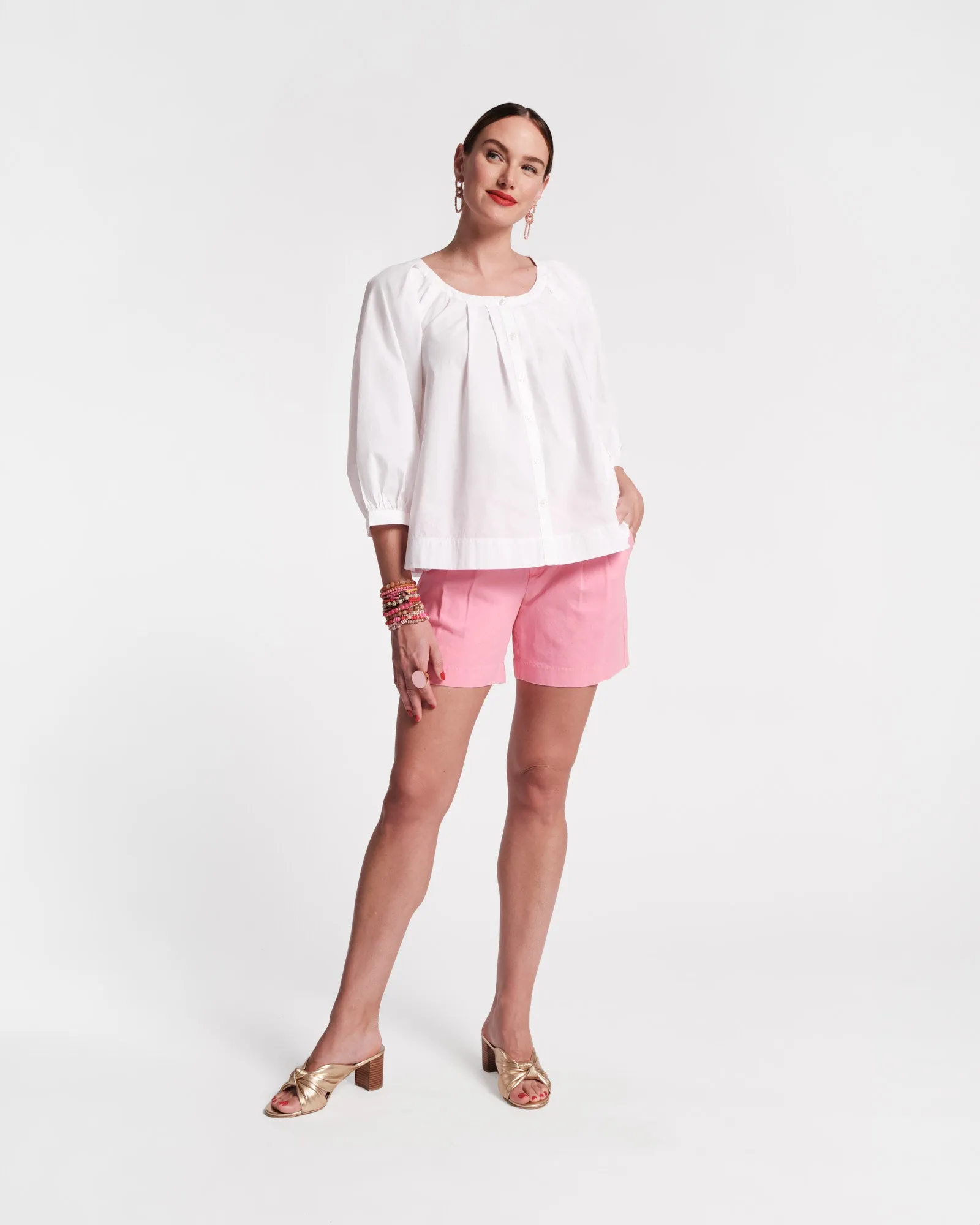 Zoe Top - White sold by Frances Valentine product image thumbnail 4