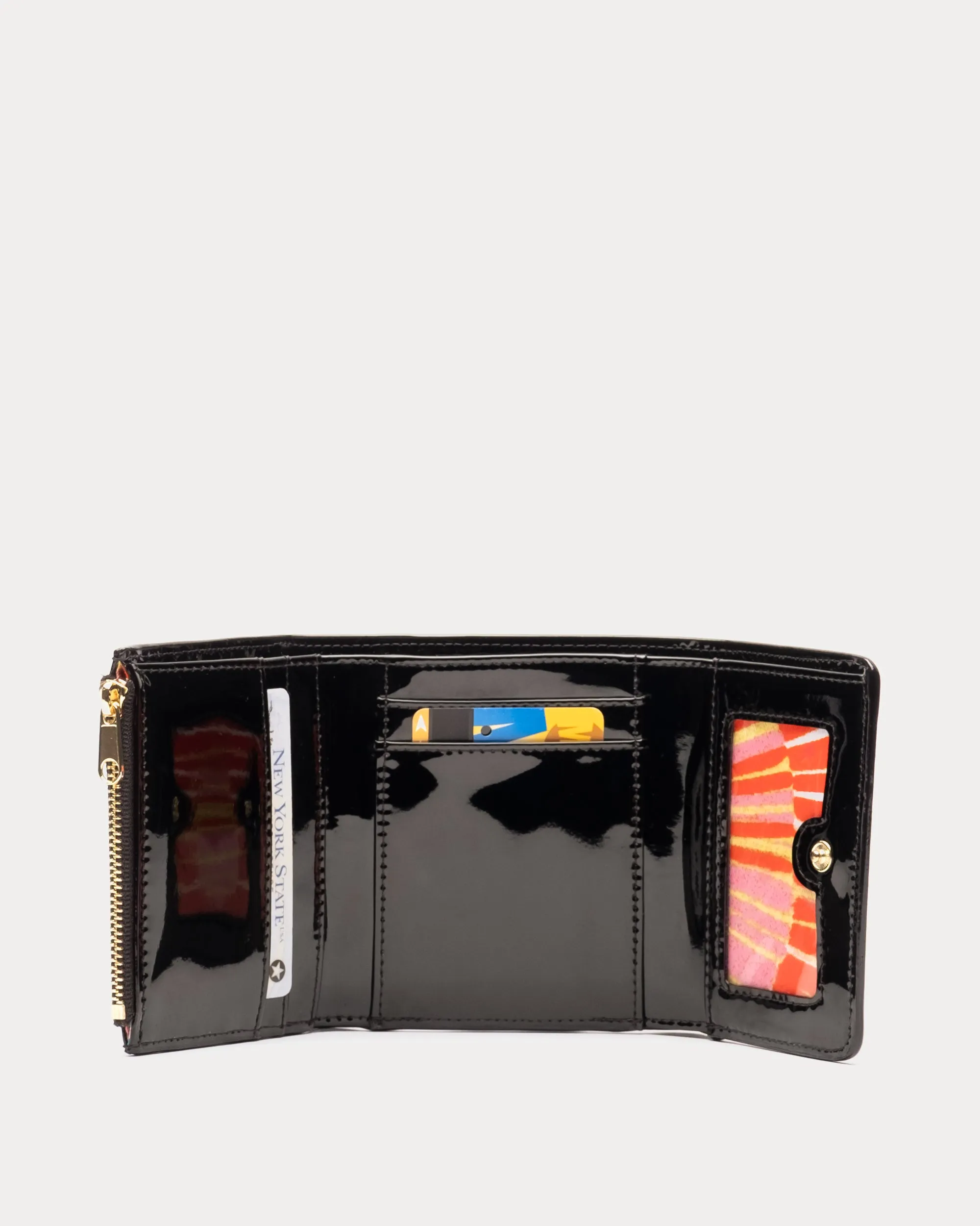 Perfect Wallet - Patent Black sold by Frances Valentine product image thumbnail 2